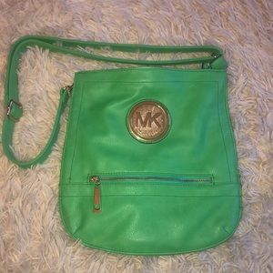 Michel Kors (Green) Purse